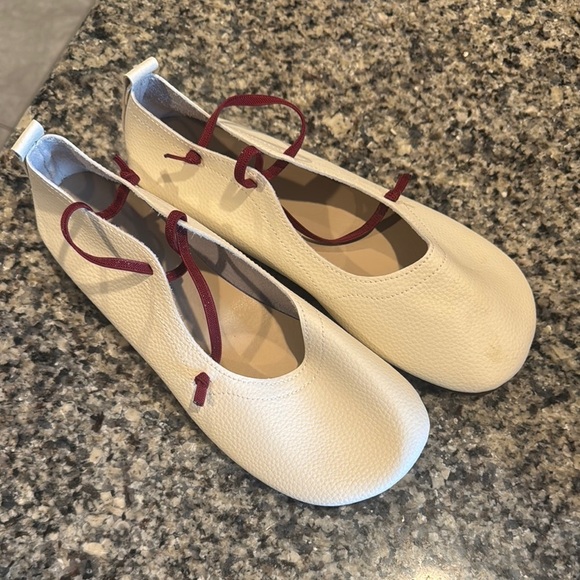 Diesel like Y2K White flats size 9.5 - Picture 1 of 8